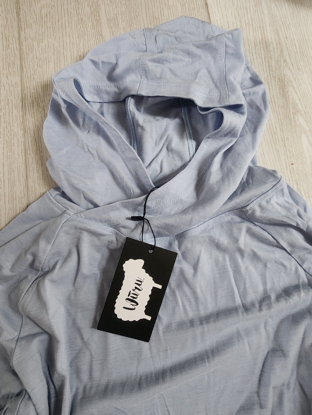 Wuru 100% Merino Wool Hoodie Size Small